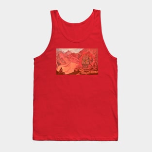 Dorje the Daring One by Nicholas Roerich Tank Top